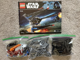 LEGO Star Wars: Tracker I (75185), 100% complete, with minifigs, retired