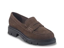 Woman's Loafers Marc Fisher Cube Platform Penny Loafer