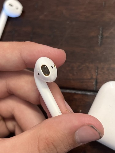 Apple Airpods 1st Generation A1602 iPhone Bluetooth In Ear LITTLE CHARGE - Zdjęcie 11 z 14