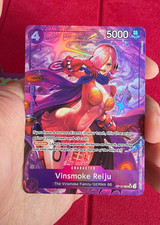 Vinsmoke Reiju (Alternate Art) OP12-063 Legacy of the Master Foil Eng w Sleeve