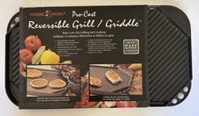 NEW NORDIC WARE Pro Cast Aluminum Grill Gridd...