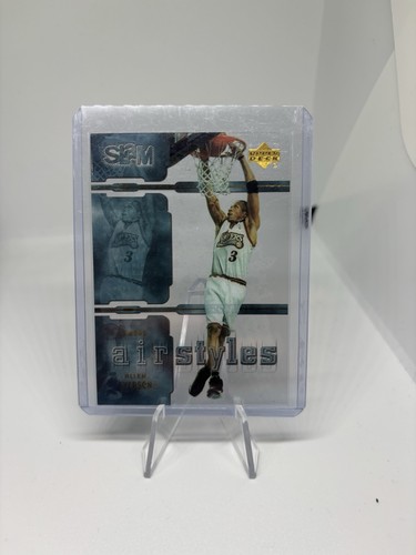Allen Iverson 2000-01 Upper Deck SLAM Airstyles #AS6 - Philadelphia 76ers