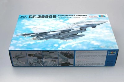 Trumpeter Eurofighter Ef-2000B Typhoon 1:32 Model Kit TRP2279-NEW