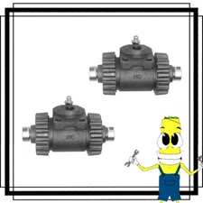 Premium Rear Left & Right Wheel Cylinders for 46-1952 Chevrolet Truck 1 3/8 Bore