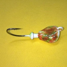 10 SPARKIE BLACKFISH WHITE SHERBET ORANGE GREEN Jigs Heads Tautog  TOG T&A JIG