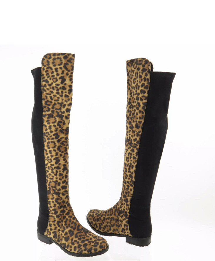 unisa leopard boots