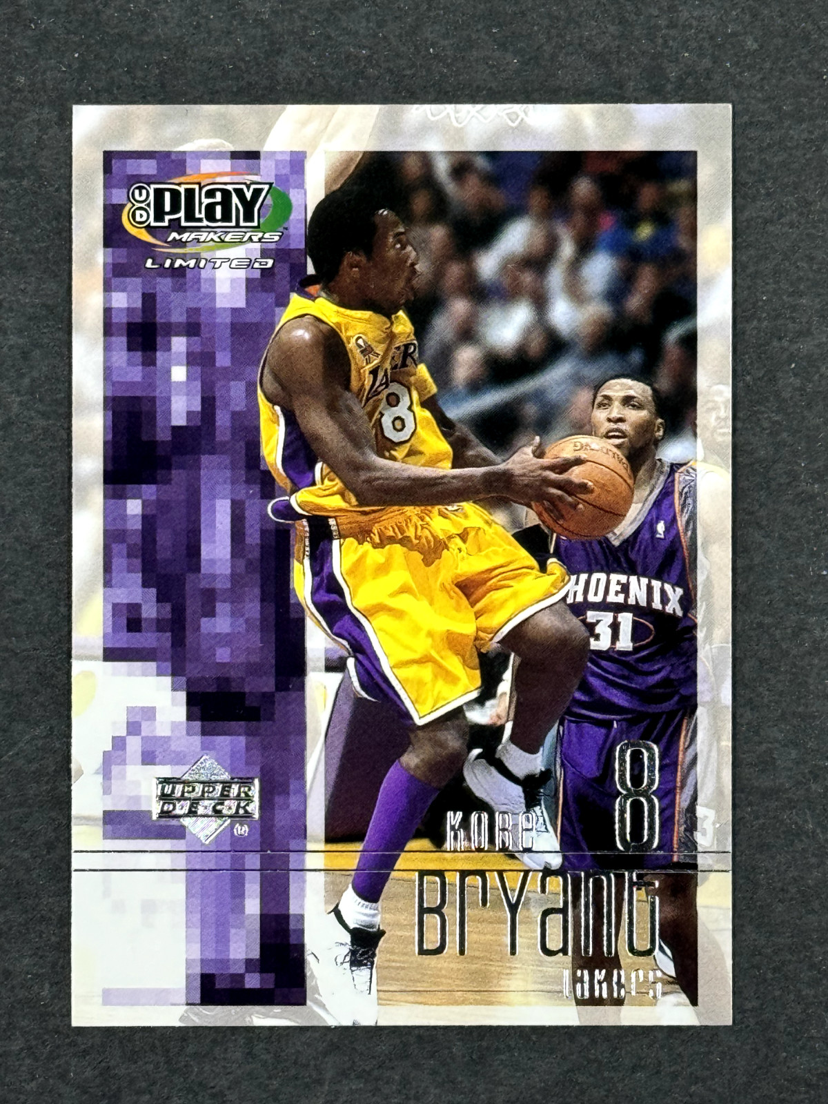 Kobe Bryant 2001 Upper Deck PlayMakers Limited #39 Base Price