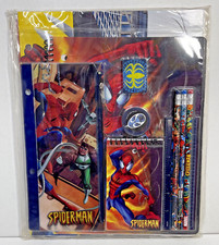 Marvel's Spider-Man Stationery Kit 11 pcs. Value Pack Pad, Pencils.Portfolios