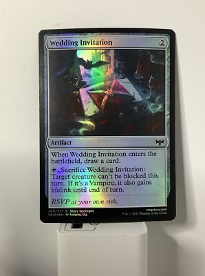 Wedding Invitation Innistrad: Crimson Vow Foil
