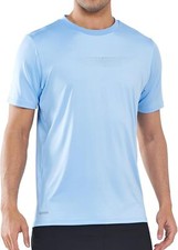 Men's Lightweight Quick Dry Athletic T-Shirt Short Sleeve Workout Running Gym