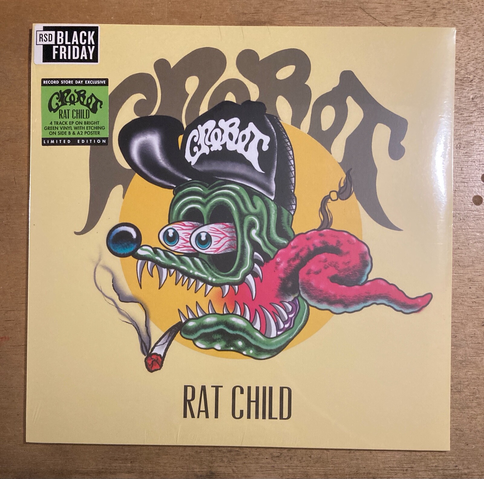 CROBOT RAT CHILD GREEN VINYL 12