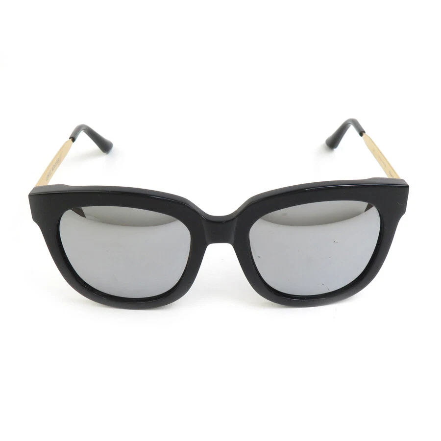 Gafas de sol GENTLE MONSTER de metal/plástico negras x doradas unisex h30373k [USADAS] Foto 2 de 4