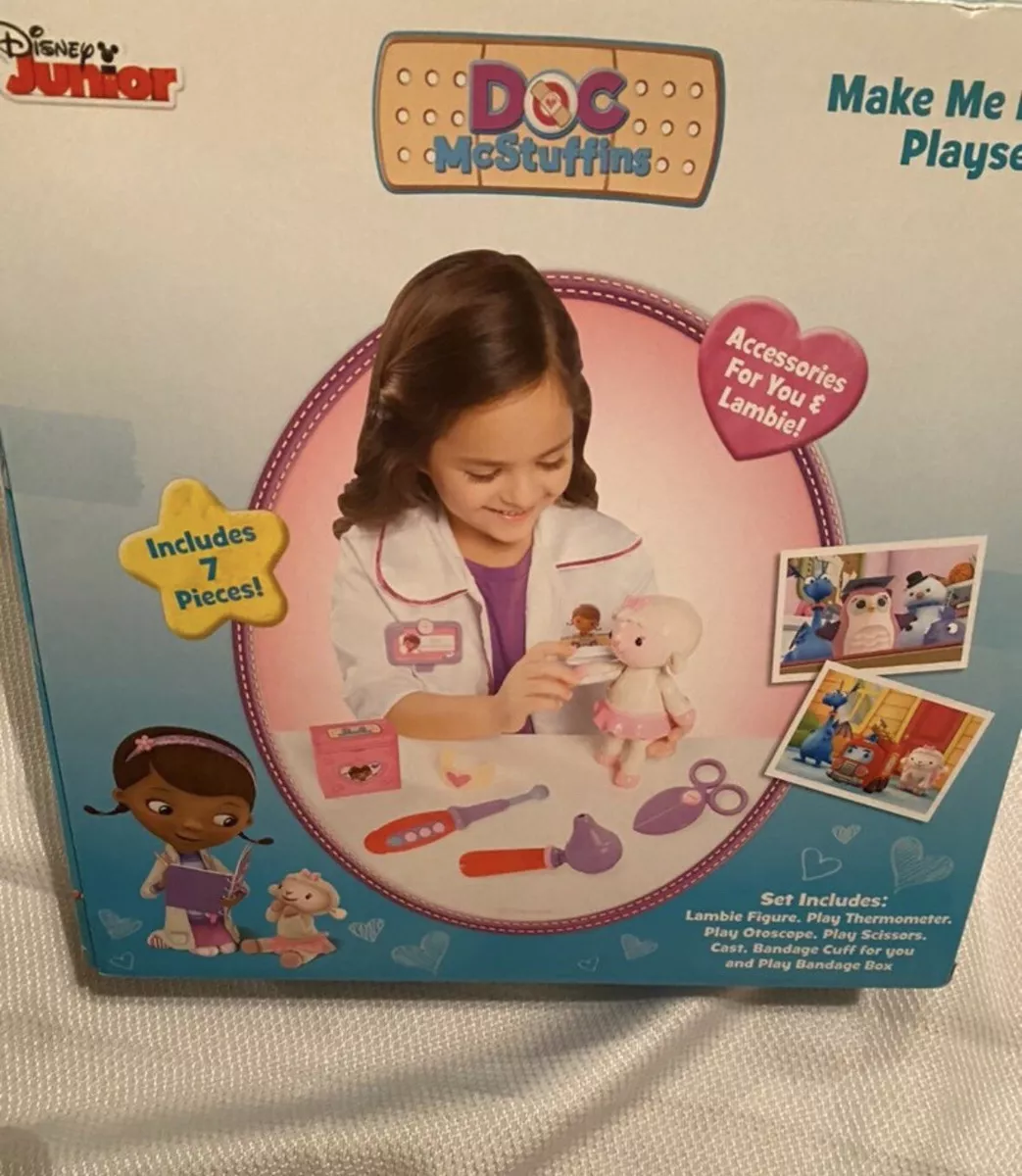 Doc mcstuffins make online me better playset