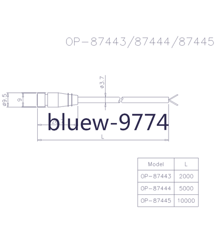 KEYENCE OP-87444 NEW 5M CABLE Fedex shipping - Picture 3 of 3