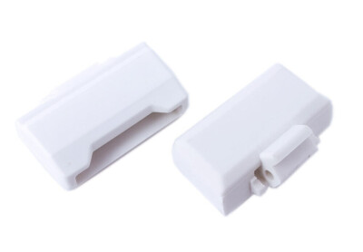 Casio Genuine Factory G Shock Strap Cover End Piece GLS-100-7 White 2pcs