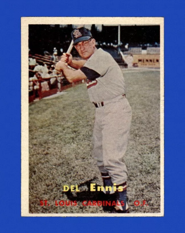 Del Ennis trading card
