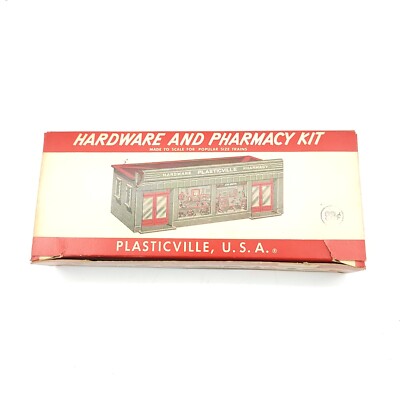 Plasticville O-S Scale #DH-2 Hardware/Pharmacy in Original Box B