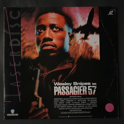 LASERDISC Passenger 57 - Wesley Snipes - deutsch PAL