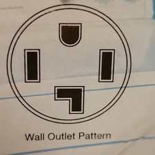 4 WIRE DRYER POWER CORD 6 ft 30 amp 250 v w/ clamp Smart Choice UNIVERSAL wall