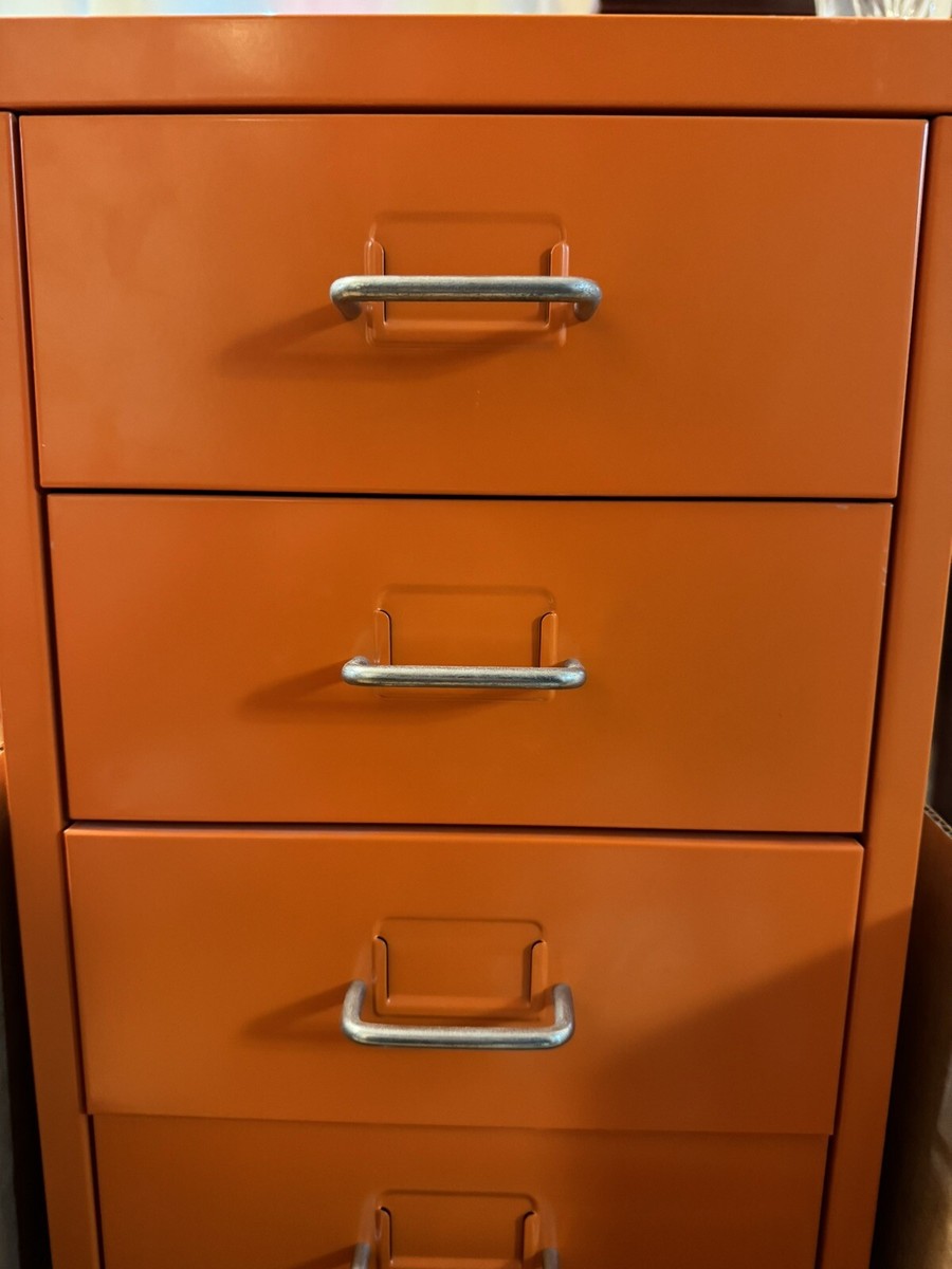 ikea orange dresser IKEA Released a New 'Limited Edition' Finish for MALM |