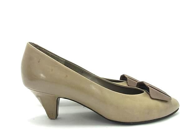 YVES SAINT LAURENT décolleté DG0464 beige greige misura 36 5 JP 23 5 cm 9 3 pollici autentiche