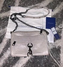 Rebecca Minkoff Mini M.A.C. Crossbody Color Putty