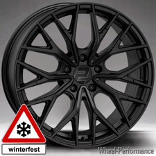 18 Zoll W37 Alufelgen 8x18 5x108 ET40 in schwarz matt für Volvo XC90