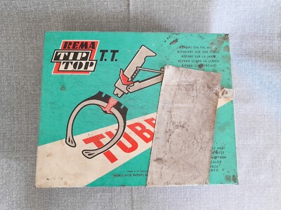 Vintage Rema TipTop Tubeless Tire Repair Kit