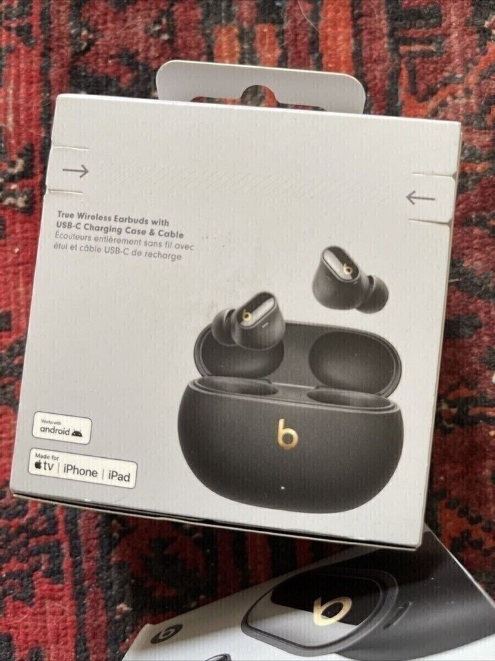 New Apple Beats Studio Plus Buds True Wireless, Black Noise