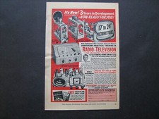 1954 Sprayberry Radio & Television TV service/repair training--vintage '54 ad