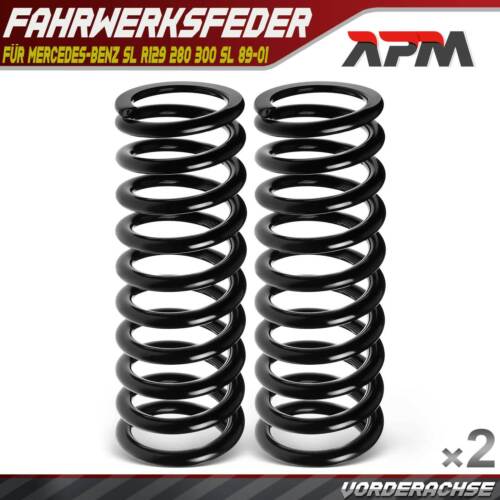 2 x springs suspension spring front axle for Mercedes-Benz SL R129 280 300 SL 89-01 - Picture 1 of 8