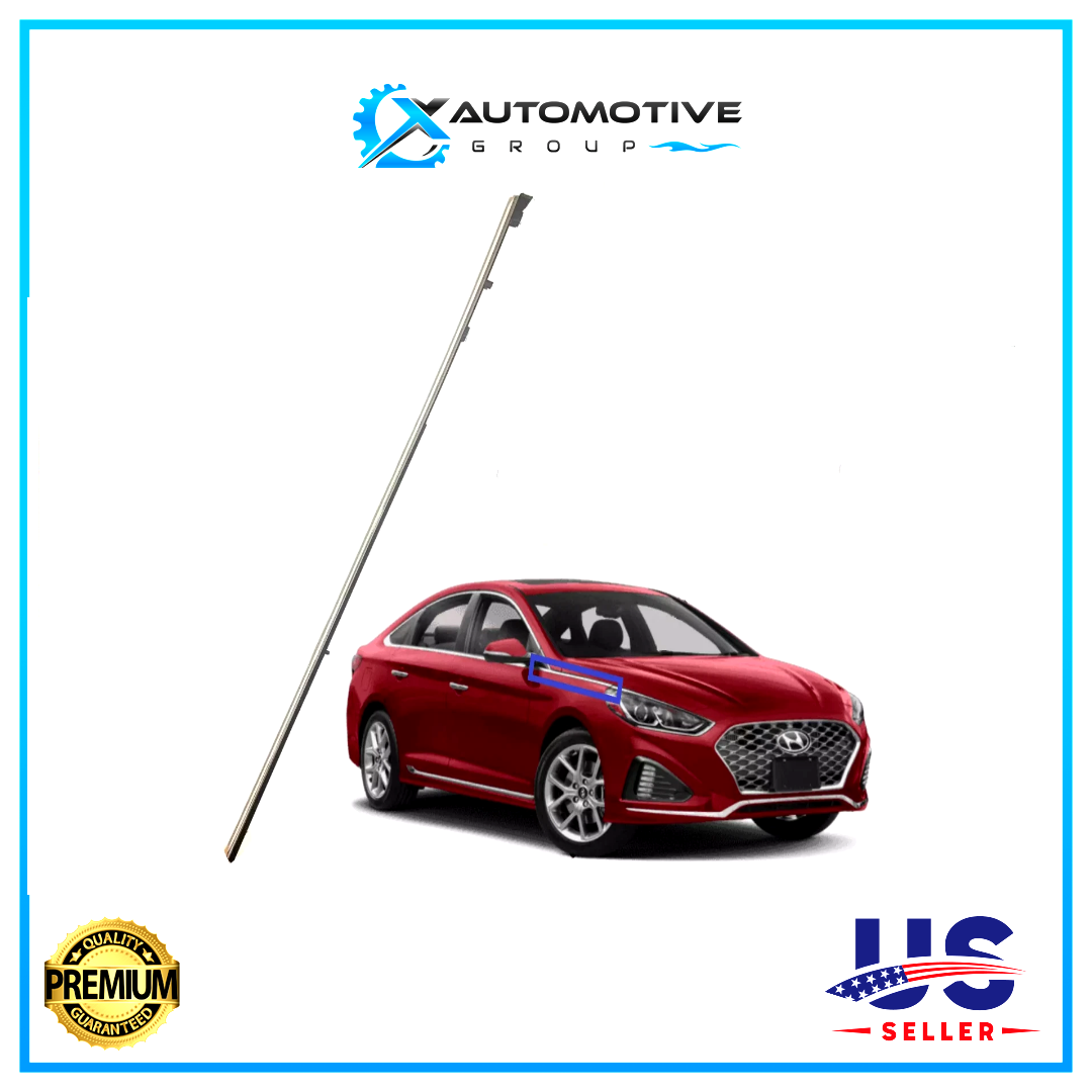 For Hyundai Sonata 2018-2019 Fender Chrome Garnish Molding Right Passenger Side