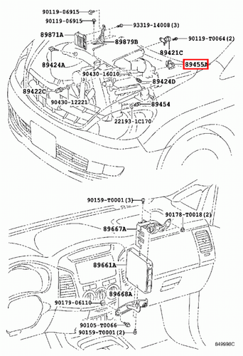 Genuine Hilux KUN26 KUN25 KUN16 KUN15 KUN135 2KD 1KD EGR Valve Position Sensor - Picture 17 of 20