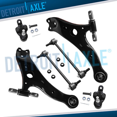 Front Lower Control Arms Ball Joints Sway Bar for Lexus ES300 RX330 RX350 RX400h