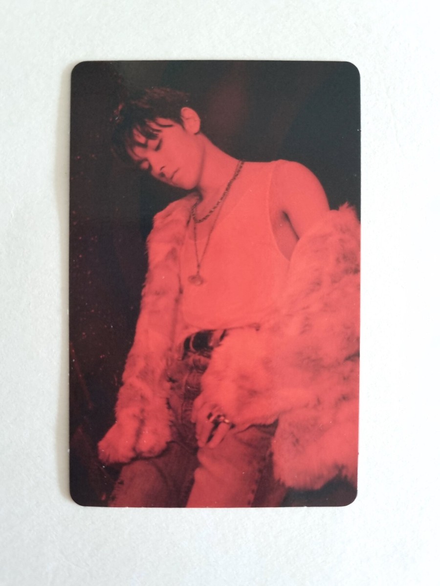 Seventeen Vernon Black Eye Trading Card Official Photocard Seventeen Vernon Black Eye Trading Card Official Photocard