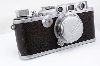 Leitz Leica III b DRP, vintage 35mm camera, lens Elmar 1:3,5 f=5cm