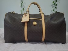Rioni Signature (Brown) Duffel Traveler St-20054 Pre-Owned Fair