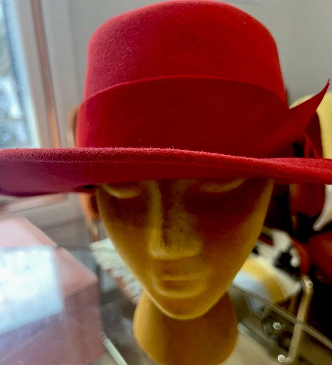 70’s Vintage Sondra Redmon Brim. Velvet 1970s Vintage Hats for Women for sale | eBay main image 3