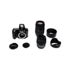 Pentax K100D 6MP Autofocus Digital SLR Camera with 18-55mm and 70-300mm Lenses