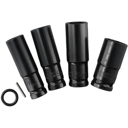 Kit de cabeza hexagonal de llave eléctrica de 17-22 mm de 4 piezas dureza y durabilidad - Imagen 16 de 36