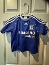 Adidas Men's Vintage Chelsea FC Youth Medium Soccer Jersey, Blue