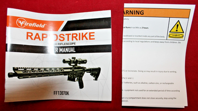 Firefield RapidStrike 1-6x24mm Riflescope for sale online | eBay