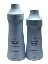 BATH & BODY WORKS SUN-DRENCHED LINEN DETERGENT 32 FL OZ FRAGRANCE BOOSTER 18 OZ