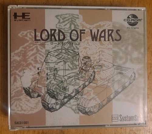 Lord of Wars (PC Engine CD-ROM) Japan import US Seller