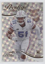 2023 Panini Prestige Rookies Xtra Points Hyper Ventrell Miller #386 no9