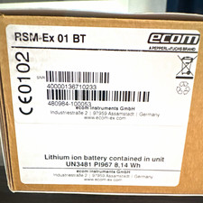 ecom RSM-Ex 01 BT Remote Speaker Microphone, Bluetooth, UHF Analog, Black