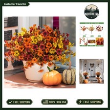 Stunning UV Resistant Daisy Flower Arrangements - 12 Bundles for Elegant Spaces