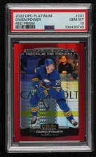 2022 O-Pee-Chee Platinum Marquee Rookies Red Prism Owen Power PSA 10 GEM MT 03uh