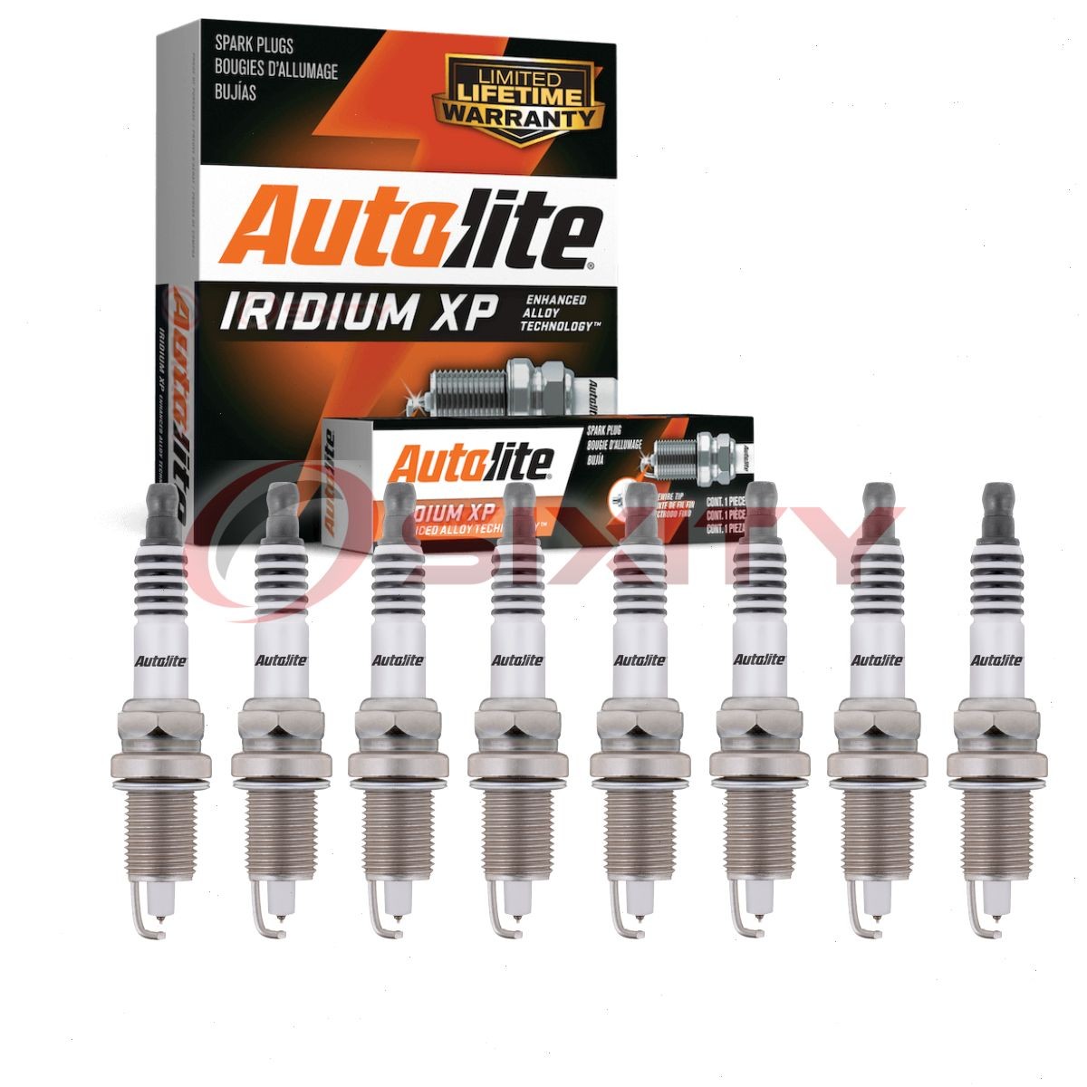 8 pc Autolite Iridium XP XP5405 Spark Plugs for 7034 4214 41-836 Ignition gr