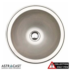 Astracast Orb 1.0 Bowl Brushed Stainless Steel Kitchen Sink & Waste "GRADED"